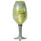 Champagne Glass Supershape New Years Celebration Mylar Foil Balloon 40" x 16"