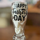 1st Time Dad Father's Day Pilsner Glass