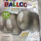 Silver Chrome DIY 12" Balloons 6 Pack