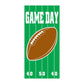 Game Day Football Door Cover 30"x 5' Party Decoration