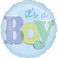 18" Baby Boy Foil Balloon