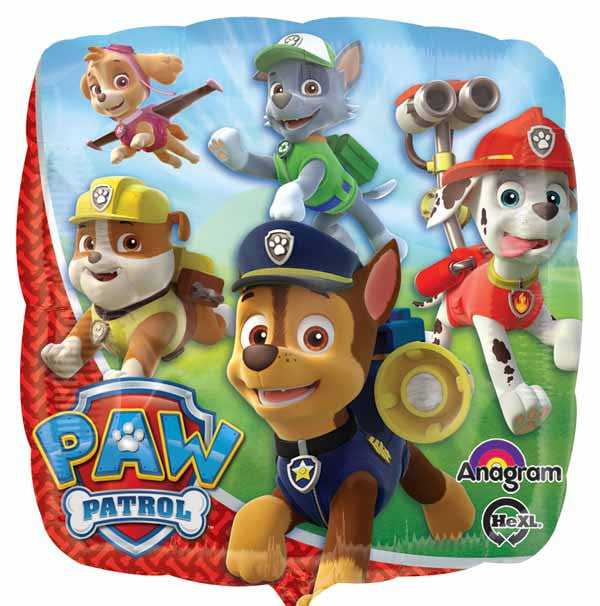 Paw Patrol Squad Square Balloon