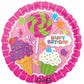 Happy Birthday Sweet Treats Foil Balloon