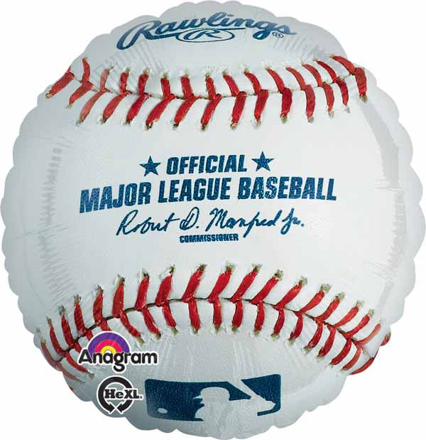 Major League Baseball Rawlings Official Foil Balloon