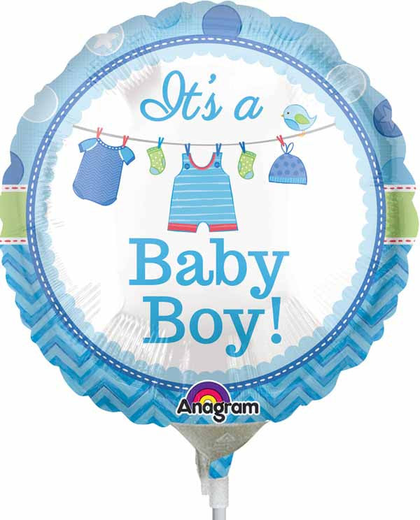 18" Baby Boy Foil Balloon
