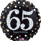 Anagram 18" Sparkling 65 Happy Birthday Holographic Foil Balloon Party Decor