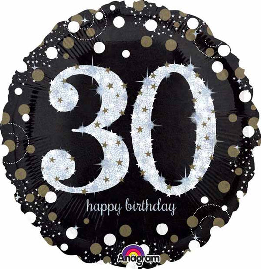 30th Birthday Jumbo Foil Balloon