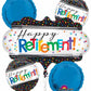 Happy Retirement Balloon Bunch Bouquet