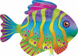 Jumbo Tropical Fish Foil Balloon