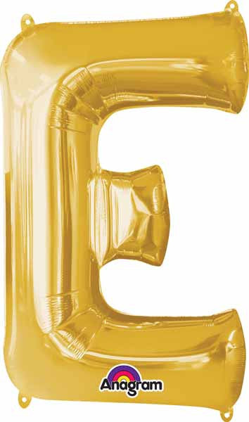 Super Big Gold ELetter Balloon