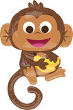 Funny Monkey Supershape Balloon