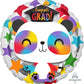 Adorable Panda Congrats Grad Foil Balloon