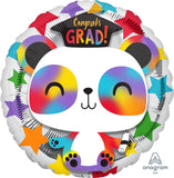 Adorable Panda Congrats Grad Foil Balloon