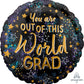 Galaxy Graduation Foil Balloon