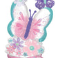 Beautiful Spring Flower & Butterflies  AirLoonz Foil Decor