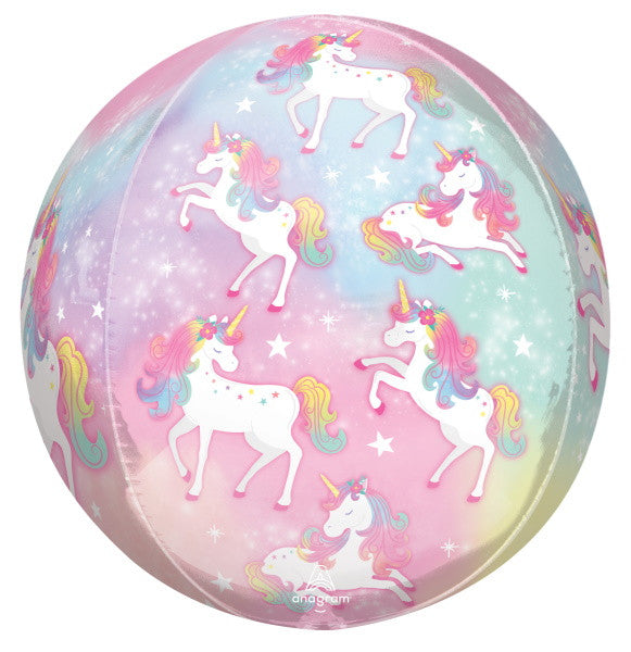 Unicorn Orbz Balloon