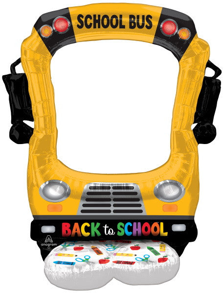 School Bus Photo Prop Back To School