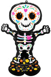 Day Of The Dead Skeleton Balloon Halloween Decoration Airloonz