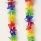Rainbow Color Flower Lei
