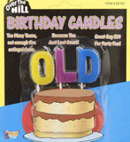 OLD Over the Hill Birthday Candles