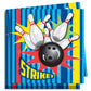 Strike! Bowling Party Theme Dinner Napkins