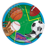 Sports Fanatics Theme Dinner Plates