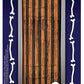 Orange and Black Tinsel Curtain