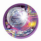 Disco Night Party Dinner Plates