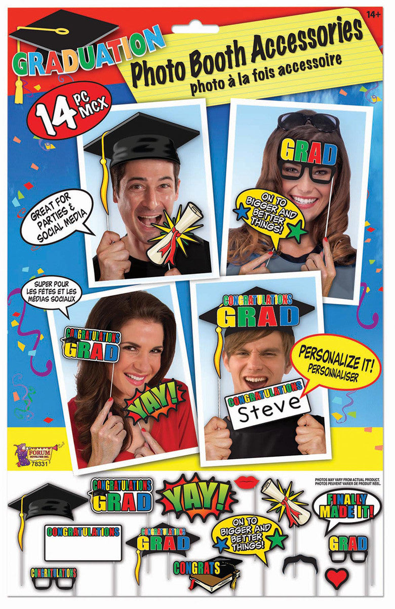 Congrats Grad Photo booth props