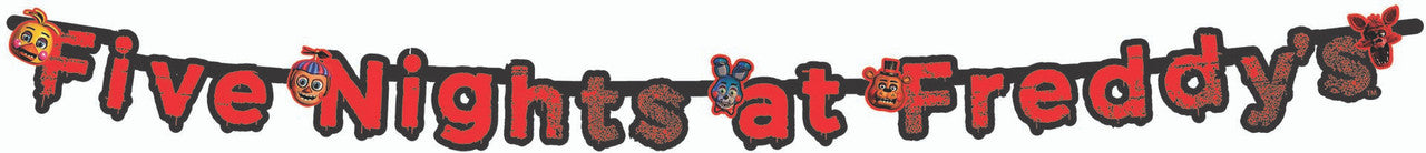 FNAF Birthday Banner