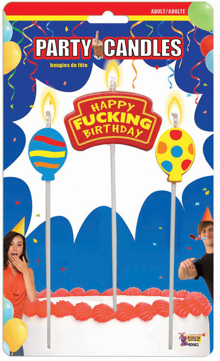 Happy Fucking Birthday Candles