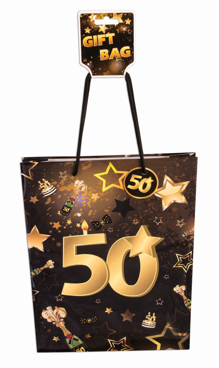50th birthday gift bag