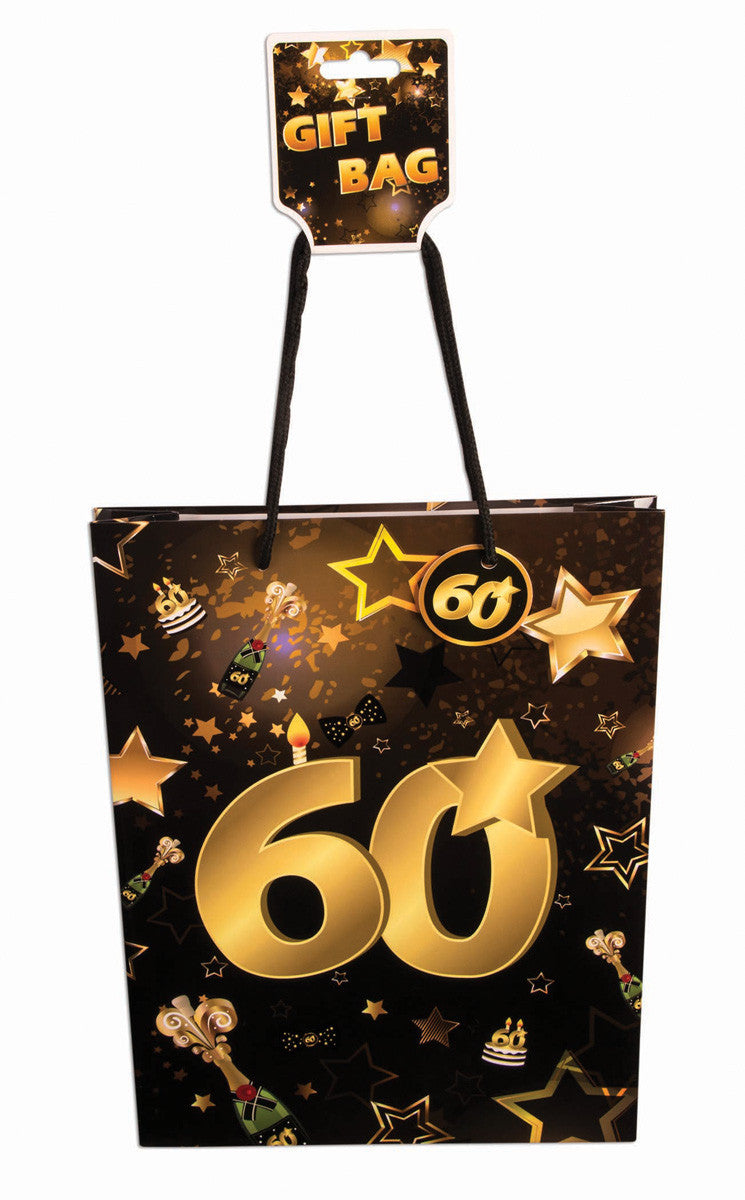 60th birthday gift bag
