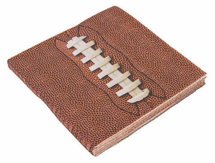 Small Football Napkins