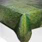 Green Grass Plastic Tablecover