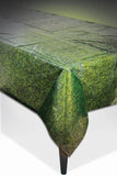 Green Grass Plastic Tablecover
