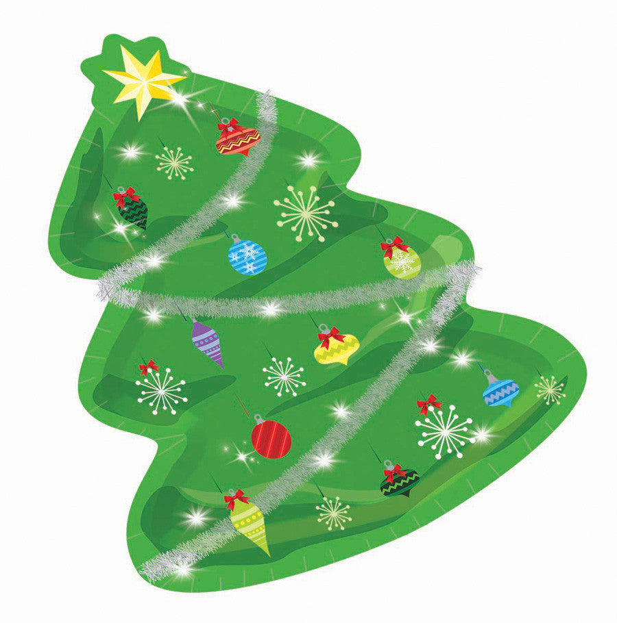 Christmas Tree Shaped Plates