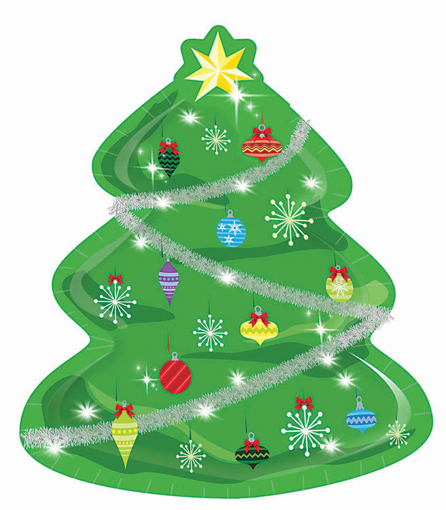 Christmas Tree Shaped Plates