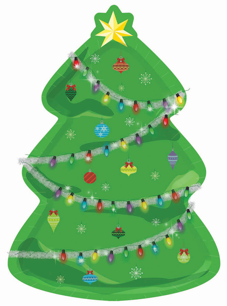 Christmas Tree Shaped Platters