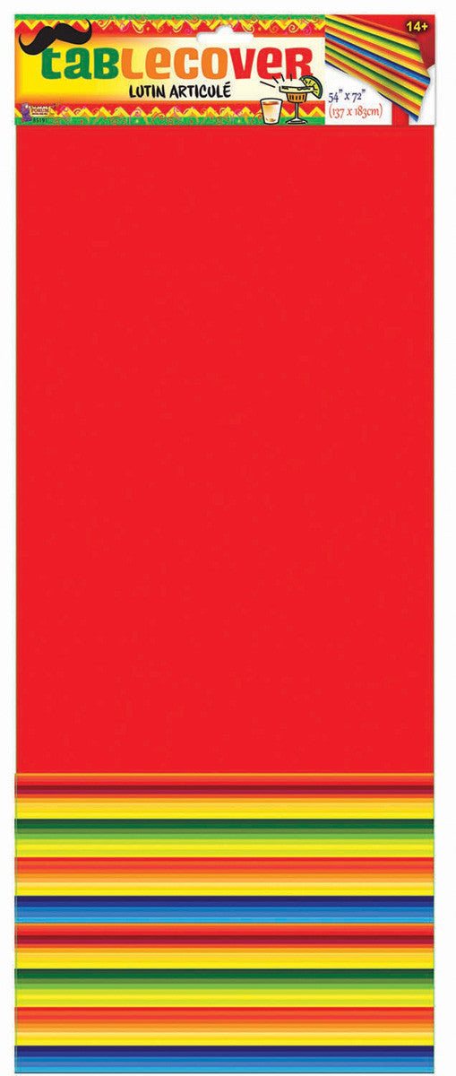Fiesta Theme Plastic Tablecover