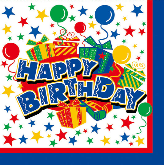 Generic Happy Birthday Napkins