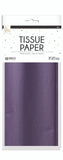 Solid Purple  20" x 20" Tissue Wrap 4 Sheet Pack