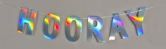 Hooray Banner Decoration