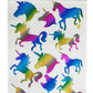 unicorn diamond glitter stickers