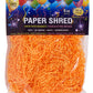 Neon Orange Colored Paper Shredding for gifts