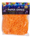 Neon Orange Colored Paper Shredding for gifts