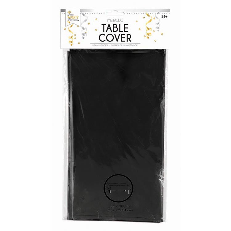 Metallic Black Tablecover