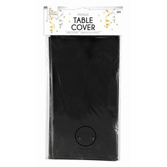 Metallic Black Tablecover