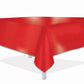 Metallic Red Tablecover