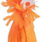 Neon Orange Foil Weight for Balloons
